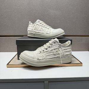 Zapatillas de Hombre de Alta Calidad, Estilo Europeo Americano, Primavera Verano, Lona, Bajas, de Boca Poco Profunda, para Caminar - Product Image 5