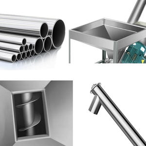 Alimentateur automatique Manipulation des matériaux Seau vibrant Ascenseur Granulés Trémie verticale hélicoïdale Alimentateur à vis de qualité alimentaire - Product Image 5