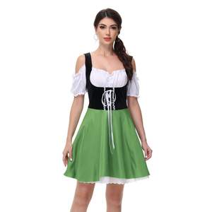 2025 Blue Sexy Women Oktoberfest Dress <strong>Ladies</strong> Woman Bavarian <strong>German</strong> Wench Waitress Serving Maid Costume Beer Girl Fancy <strong>Clothing</strong> - Product Image 6