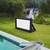 Jumbo Home Backyard Cinéma Écran gonflable Cinéma Grand projecteur gonflable Écran de cinéma d'extérieur pour la location