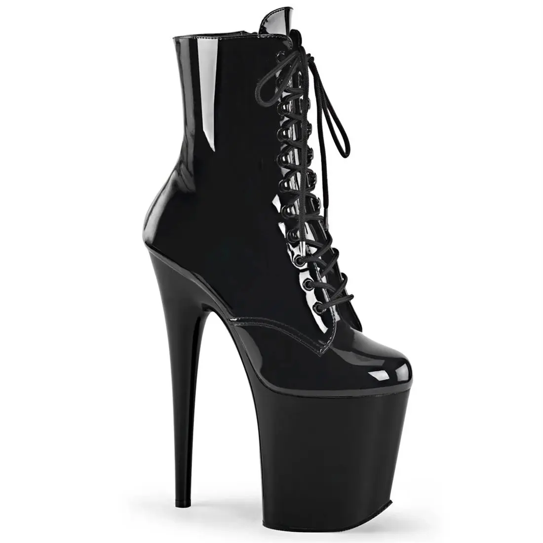 2021 fashion shoes high heels platform stiletto high heels new design thick black low ankle boots