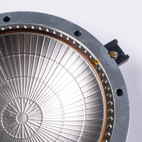 Tweeter professionnel de remplacement à diaphragme en titane de 99,2 mm (4 pouces) pour moteur de compression 8 ohms