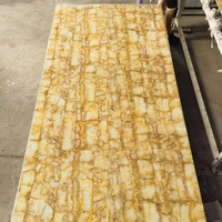 Panneau mural en PVC marbré imperméable, résistant à l'humidité et aux UV pour la décoration intérieure d'hôtel, design moderne, écologique, ignifuge 5
