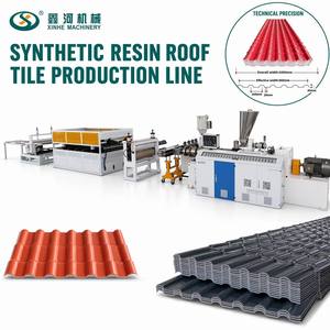 Máquina para fabricar láminas de tejas esmaltadas de plástico PVC <span class=keywords><strong>ASA</strong></span> /PMMA - Product Image 1
