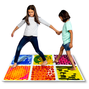 HF Sensory Orthopedic Puzzle Mat for Kids Feet Stepping Fidget Toy Set Massage Module Mat Acupressure Foot Mat - Product Image 2
