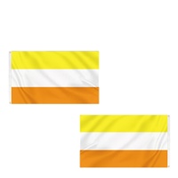 Drapeau Maverique OEM Jaune Orange 3x5 pieds Personnalisé en Polyester Impression Numérique Vente en Gros Usine pour Événements Nationaux