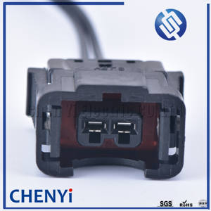 Conector de Cable de Arnés de Cableado con Enchufe Impermeable para Automóvil de 2 Pines Hembra MG640543-5 con Cable de 15 cm y 18 AWG - Product Image 5