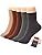 HUGSWEET Chaussettes en crochet douces, confortables et respirantes pour femmes, mini-chaussettes montantes au-dessus de la cheville, style professionnel, pour usage quotidien, cadeaux