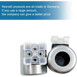 คอยล์โซลินอยด์วาล์ว Rexroth รุ่น R901370939 24V 1.25A สำหรับใช้งานในอุตสาหกรรม - Product Image 3