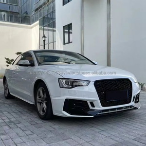 กระจังหน้ารังผึ้ง S5 RS5สำหรับ B8.5 A5รถ Audi 2013 2014 2015 2016อัพเกรดตะแกรงรถ RS5ไม่มีตรา - Product Image 4