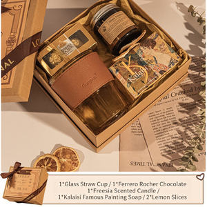 Set de Regalo Personalizable LANJO para Salón de Belleza, Regalo de Bienvenida para Clientes, Papel Impreso con Tipografía Hecha a Mano de Alta Gama - Product Image 5