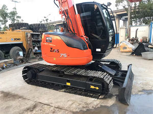 7.5 tonnes Mini pelle 90% nouvelle pelle d'occasion Hitachi Zx75 Zaxis75 petites excavatrices Machine avec de faibles heures de travail - Product Image 3