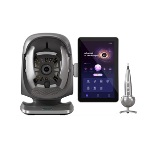 เครื่องวิเคราะห์ผิวหนังแบบสเปกตรัม AI สำหรับเดสก์ท็อป วิเคราะห์สิว ความชุ่มชื้น จุดด่างดำ พร้อมระบบจัดเก็บข้อมูลบนคลาวด์ - Product Image 1