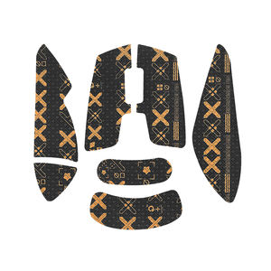 Autocollants pour souris de jeu Logitech M720, antidérapants, en daim/texteure de football, respirants, résistants à la transpiration, tampons en <span class=keywords><strong>alcool</strong></span>, installation facile - Product Image 3