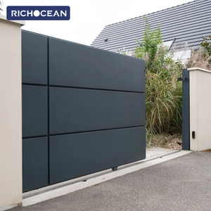 Richocean ประตูเลื่อนไฟฟ้าอัตโนมัติสำหรับวิลล่าอาร์ตลานลานการออกแบบล่าสุด - Product Image 1