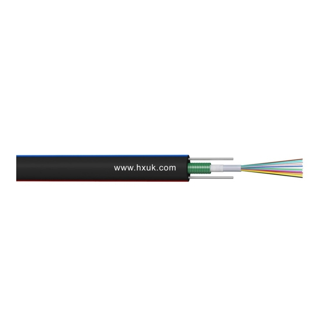 4 Core SM MM G652D Fiber Optic Cable Outdoor Armored PE/LSZH Sheath Telecom Use GYXTW Model