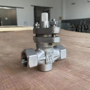 Vanne à bec fileté OEM CHX en acier inoxydable WCB CF8 DN100 à bride pour eau - Product Image 4