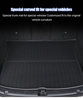 Tapis de coffre de voiture entièrement enveloppant sur mesure pour JAC JS4 2022-2026, accessoires automobiles, doublure de coffre personnalisée, tapis de protection de coffre modifié