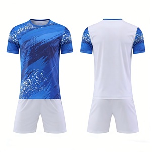 Ensembles d'uniformes de football d'été personnalisés de haute qualité, séchage rapide, respirants, écologiques F00 - Product Image 1
