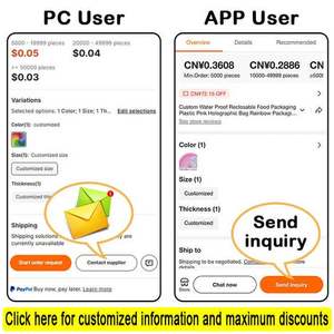 Custom Logo Food Grade Plastic Packaging PET/BOPP Heat-Sealed Back Middle for Chips Laminated Popcorn Snack <b>Bags</b> for Pet Food - Product Image 3