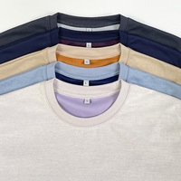 T-shirt pour homme en tissu Air Layer, coupe ample, 56,6% polyester, 43,4% coton, 230 g/m², bicolore