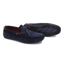Chaussures de conduite en cuir véritable, en daim de vache, faites à la main, personnalisables avec logo, de haute qualité, style mode, OEM ODM