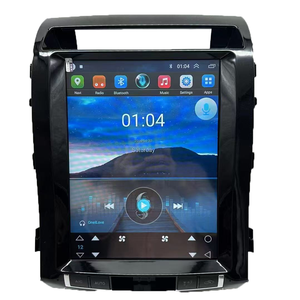 หน้าจอแอนดรอยด์ 12 ขนาด 12.1 นิ้ว แบบตั้ง สำหรับรถยนต์ ระบบนำทาง GPS สำหรับรถยนต์โตโยต้า แลนด์ ครุยเซอร์ ปราโด ปี <span class=keywords><strong>2007</strong></span> - 2015 เครื่องเล่นวิดีโอ DVD สเตอริโอในรถยนต์ระบบแอนดรอยด์ - Product Image 1