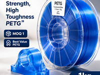 Filamen PETG Yiqiu3D 1.75mm 1kg Filamen Printer 3D Kekuatan Tinggi Ketahanan Tinggi 8 Warna Transparan untuk Bambu Lab Creality