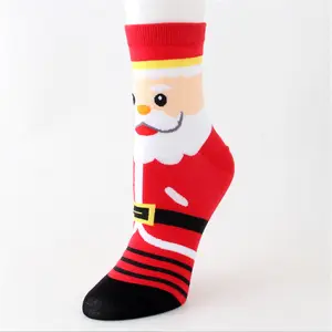 Thiết Kế Mới Santa Claus Deer Cotton Hàn Quốc Giáng Sinh Tất Nữ