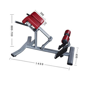 Chaise romaine et <span class=keywords><strong>banc</strong></span> de musculation commercial pour le dos, la taille, les fessiers, l'hyperextension, utilisation à domicile et en salle de sport, <span class=keywords><strong>banc</strong></span> romain GHD - Product Image 2