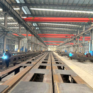 โรงงานโครงสร้างเหล็กสำเร็จรูป H-Beam ทนทานต่อแผ่นดินไหว ได้รับการรับรองมาตรฐาน CE ขายดี เหมาะสำหรับโลจิสติกส์และการจัดเก็บ - Product Image 3