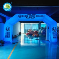 Arche gonflable publicitaire personnalisée en PVC épaissi, arc-en-ciel, gonflables publicitaires d'extérieur pour événements et fêtes