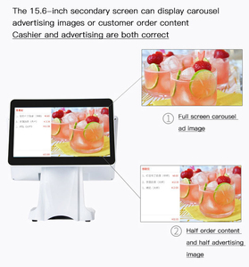15,6 Zoll Kapazitiver Touchscreen Android 11 POS-System Epos Kassensystem WLAN Thermodruck für Einzelhandel und Gastronomie - Product Image 3