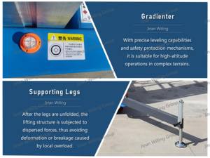 प्रतिस्पर्धी मूल्य प्रमाणित एकल मस्तूल एल्यूमीनियम मिश्र धातु लिफ्ट 130 किलोग्राम भार इनडोर रखरखाव के लिए 6-10 मीटर ऊंचाई - Product Image 3