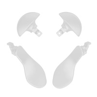 4 palettes de boutons arrière pour manette PS5 DualSense Edge, remplacement des palettes compatibles avec la manette PS5 Edge