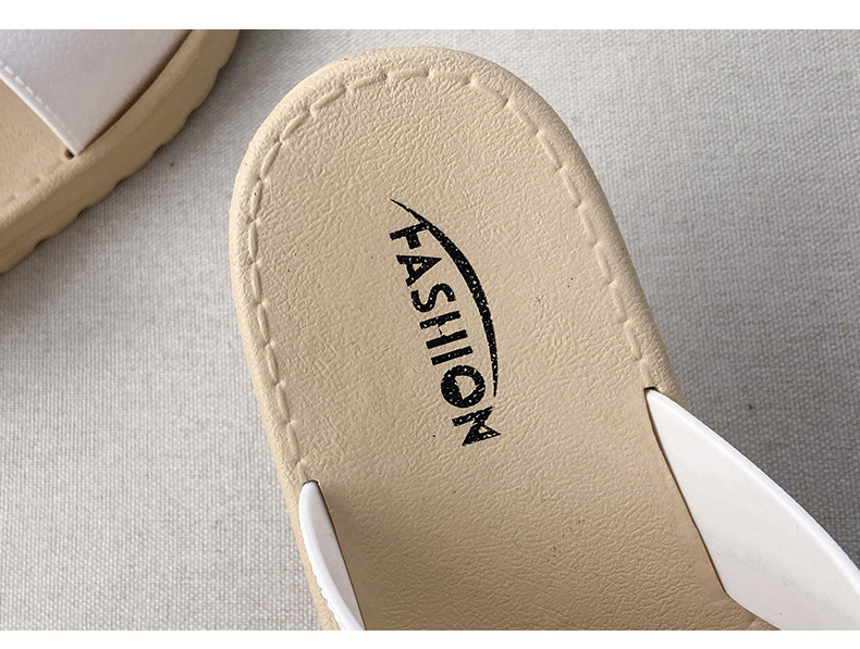 Custom Women's Slippers Sandals Casual Flat Outdoor Platform Slippers Summer Sandal