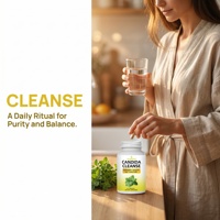 WELLBODY Private Label Factory CANDIDA CLEANSE Capsules de soutien immunitaire pour adultes - 60 capsules