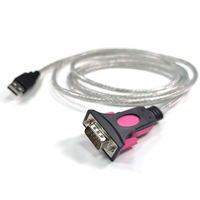 Cable Adaptador Serial USB a DB9 al por Mayor con Chipset FTDI del Reino Unido, Cable Convertidor Serial RS232+ZT213