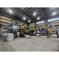 Ligne de recyclage de bouteilles en plastique de 500 à 14 000 kg, machine de recyclage de bouteilles en plastique, broyage et lavage des déchets