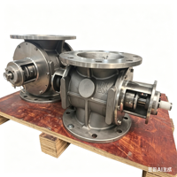 Alimentador de aire de doble etapa de 800 grados con camisa y refrigeración de eje para horno de astillas de madera