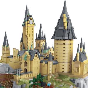 Nuevo Producto Mork academia de magia juguetes de bloques de construcción famoso <span class=keywords><strong>Harry</strong></span> películas Modelo de la serie de bloques de construcción vista a la calle juguetes de construcción - Product Image 5