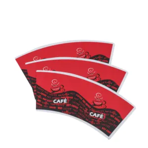 cup material paper raw already and printed cup fan for making 6oz paper cup