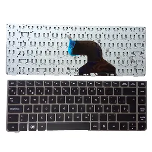 New users discount laptop keyboard for HP ProBook 4330S 4331S 4430S 4431S 4435S 4436S Series 646365-B31 Silver frame
