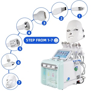 Appareil de beauté pour le visage Hydra Oxygen Jet Dermabrasion Hydro Aqua Peeling 6 en 1 de haute qualité à prix bas pour salon de beauté - Product Image 1
