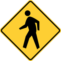 Panneau d'avertissement de vélo de route, en aluminium personnalisé, Logo, d'auchao, pour la sécurité du sport, haut Visible