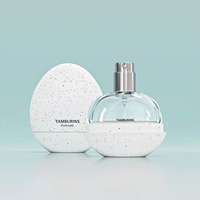 Bouteille de Parfum en Verre Mini Recyclable Design Unique 15ml, Flacon Vaporisateur Personnalisé avec Emballage Coque