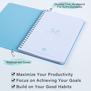 <span class=keywords><strong>Agenda</strong></span> Diaria Académica 2026 A5, Cuaderno Espiral con Planificador Semanal, Metas, Hábitos y Horarios, Material <span class=keywords><strong>de</strong></span> Oficina - Product Image 5