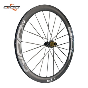 GIOO F2 PRO 700C Carbon-Rennrad-Laufradsatz 20/24H Scheibenbremse 28mm Außenbreite Eloxiertes Finish Kompatibel 7-12 Gänge - Product Image 2
