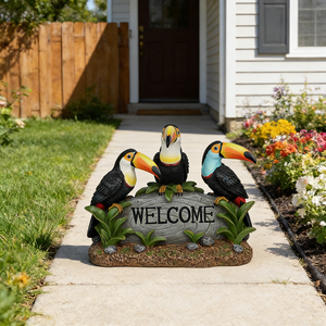 Base de statue de jardin en résine antique de luxe |   Piedestal d'extérieur résistant aux intempéries pour jardinières et sculptures |   Ornement en relief sculpté à la main - Product Image 4