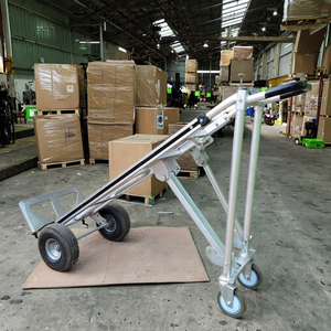 Heavy Duty 3-en-1 Plataforma de aluminio plegable Camión Carro de mano de cuatro ruedas 300kg Capacidad de carga Herramientas OEM - Product Image 6